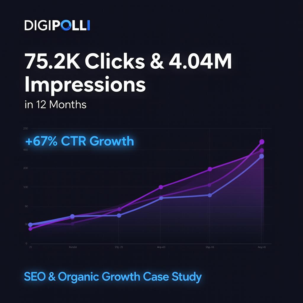 75.2K Clicks & 4.04M Impressions in 12 Months — Healthcare SEO Growth