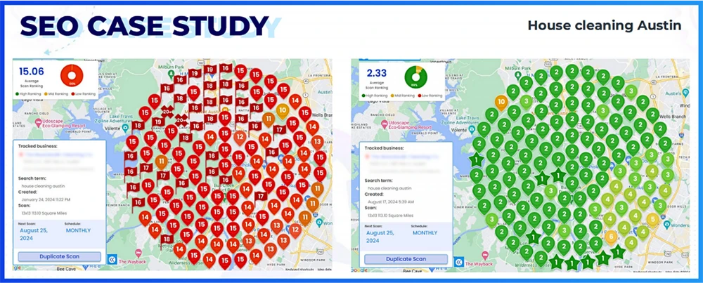 How We Dominated Google Maps Rankings for a House Cleaning Service in Austin, TX